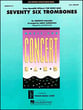 76 Trombones Concert Band sheet music cover